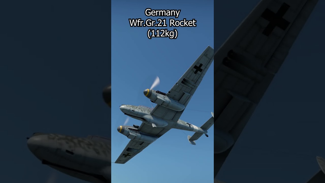 The Biggest Rockets By Country in War Thunder