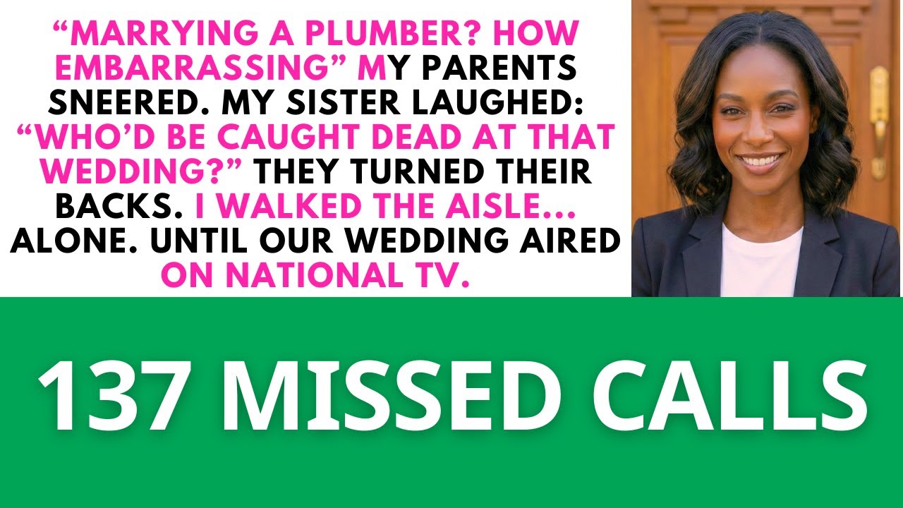 My Parents Called My Wedding a Disgrace—Until They Saw My 'Plumber' Husband on National TV...