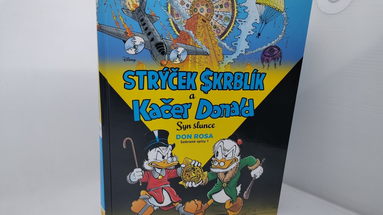Recenze komiksu Strýček Skrblík a Kačer Donald: Syn slunce - Sebrané spisy 1 - Don Rosa - CREW