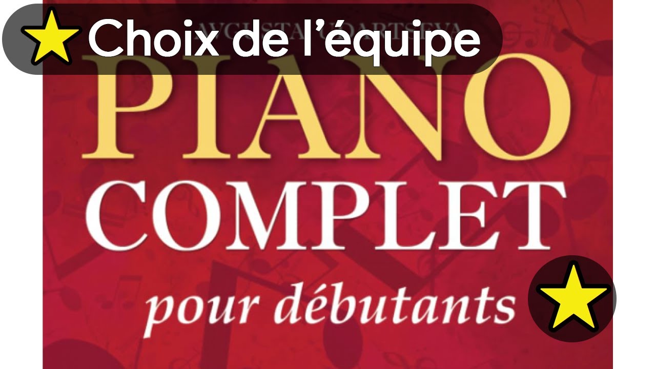 🏆 TOP 3 MEILLEUR LIVRE POUR APPRENDRE LE PIANO 2025 🎹