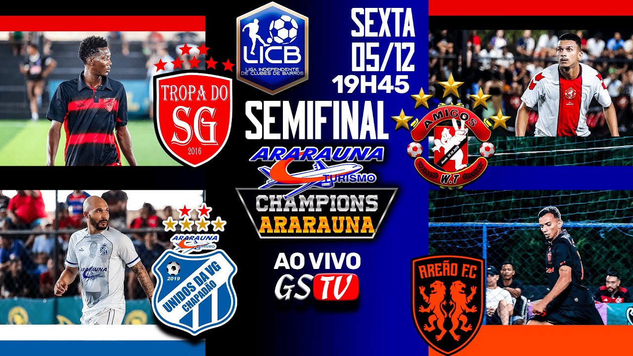 SEMIFINAIS DA CHAMPIONS LEAGUE DA LICB