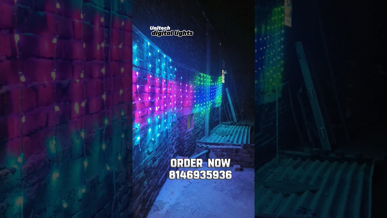pixel led lights decoration pixelledlight.    @Unitechdigitallight#pixel #building