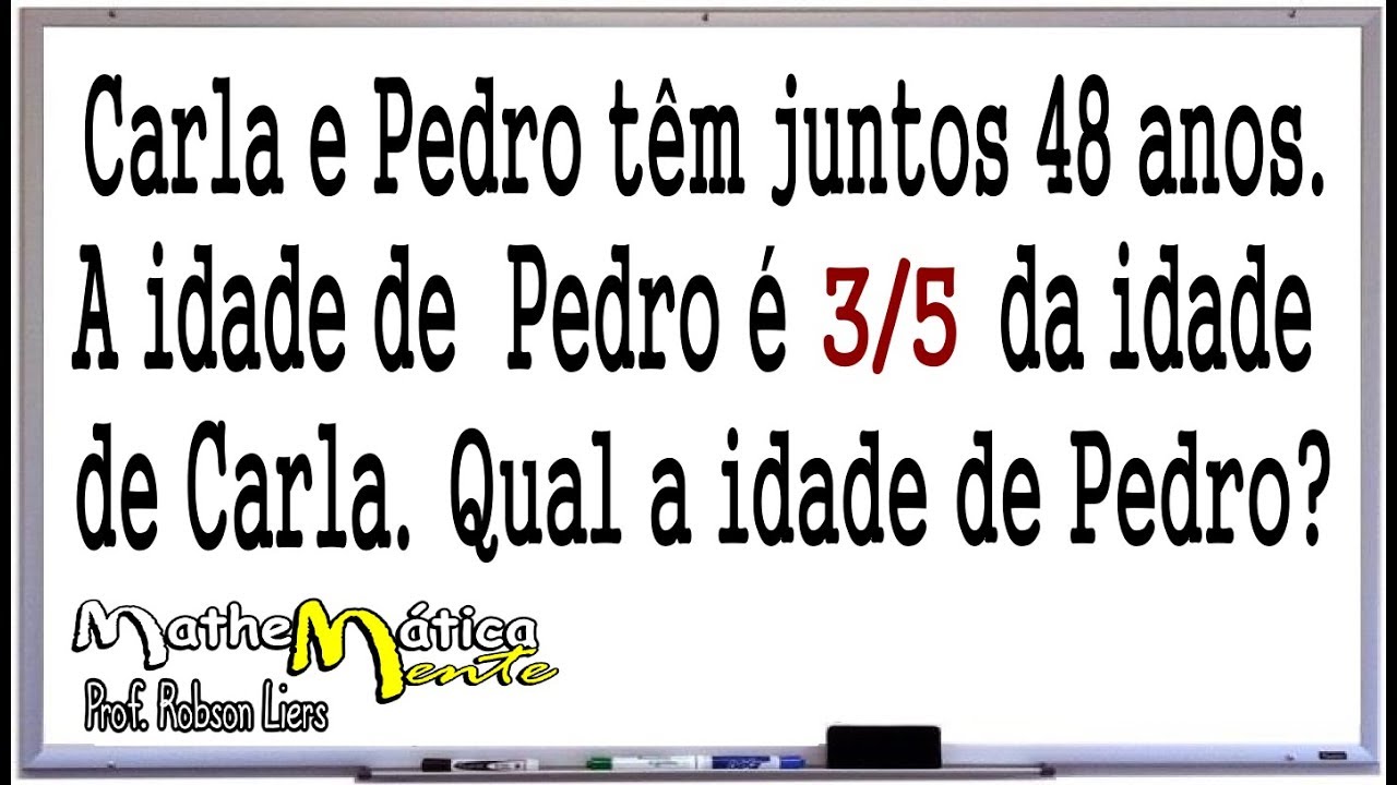 INTERPRETANDO PROBLEMAS MATEMÁTICOS - #4 - Prof  Robson Liers - Mathematicamente