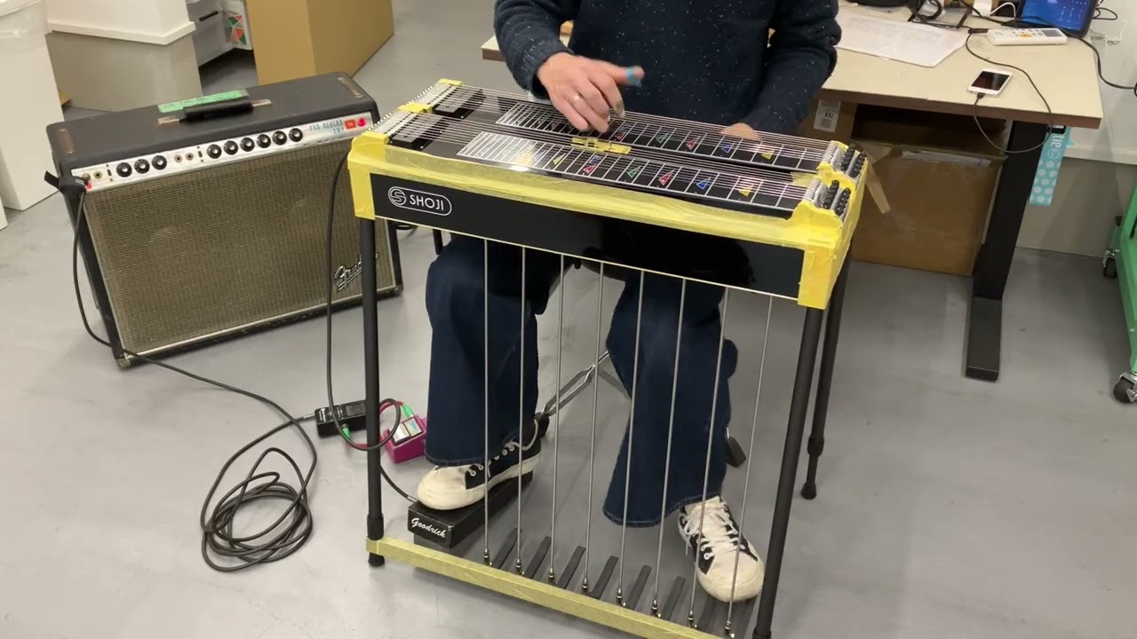 SHOJI Pedal Steel Guitar – D10 Model Demo by Hiroshi Ozaki