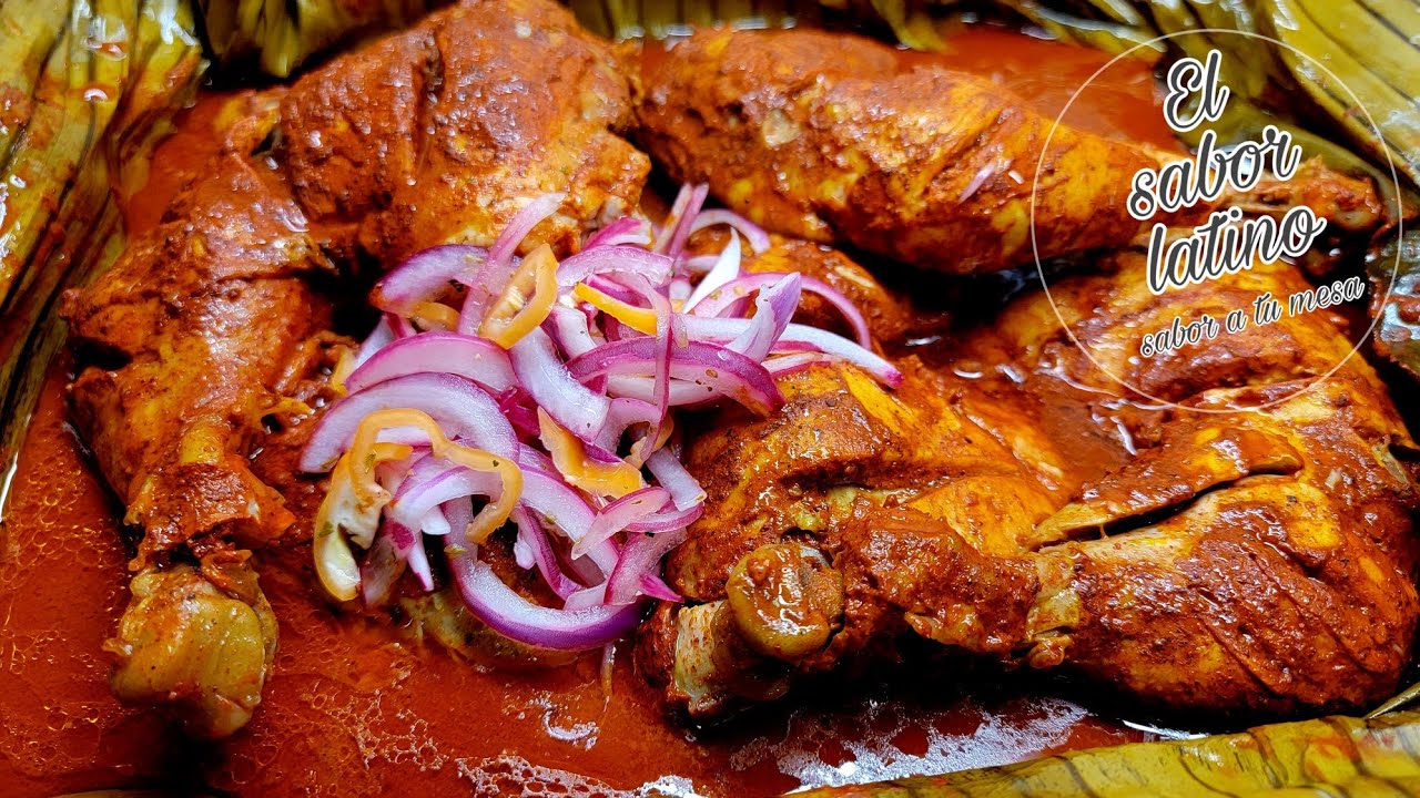 🔴Como Hacer un Delicioso Pollo Pibil |Receta Facil |✅️