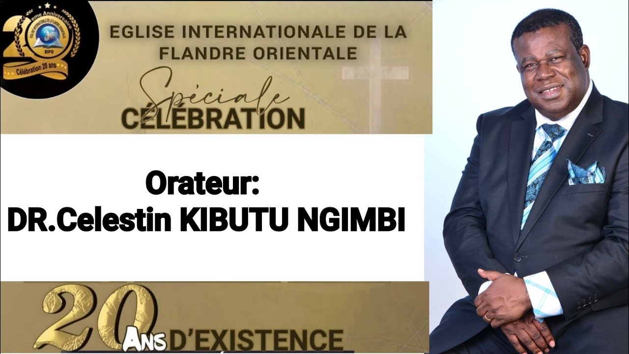 PRÉDICATION AVEC LE PASTEUR KIBUTU CÉLESTIN