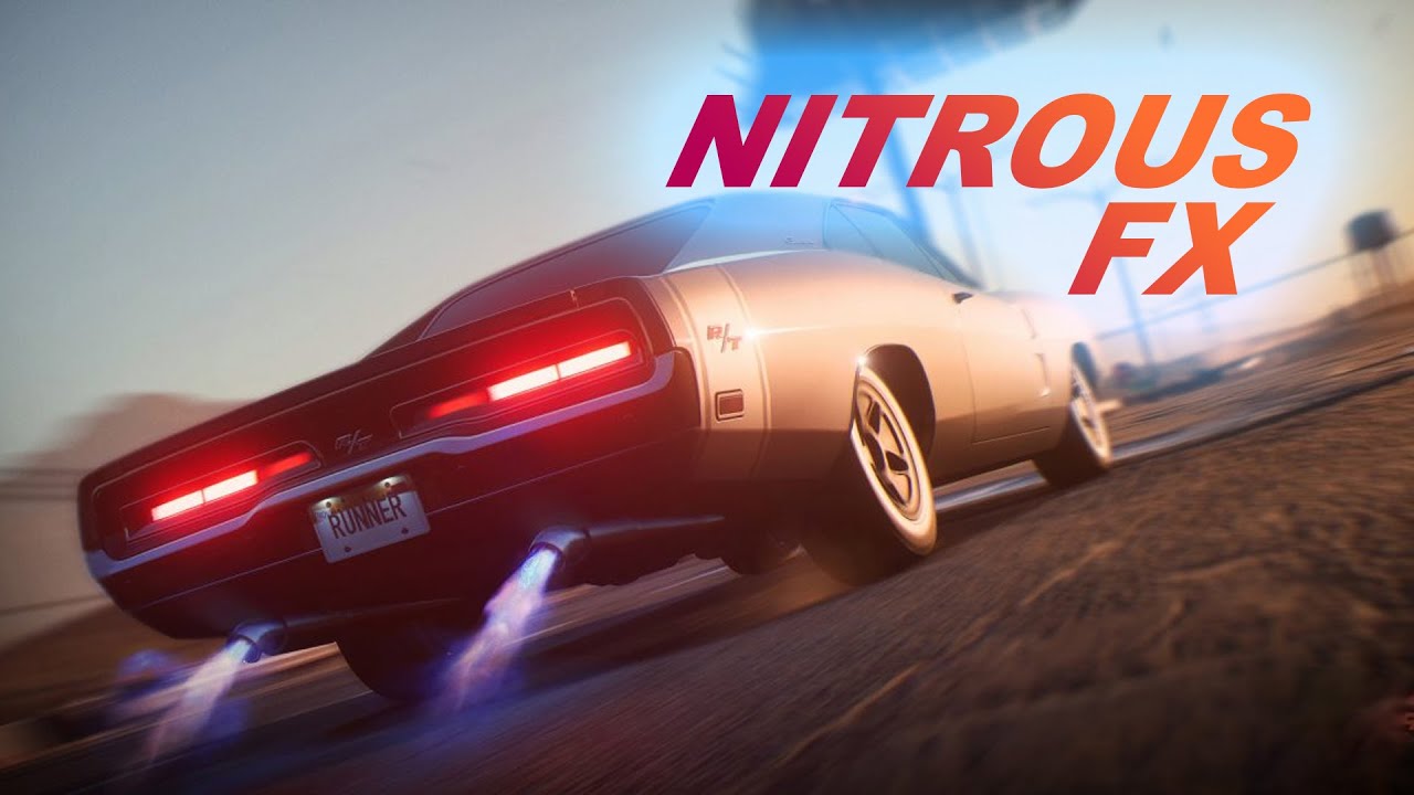 Unreal Engine 5 - Car Race - Nitrous Effect