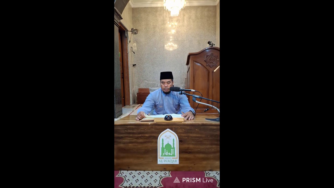 Masjid Al-Waqar sedang live!