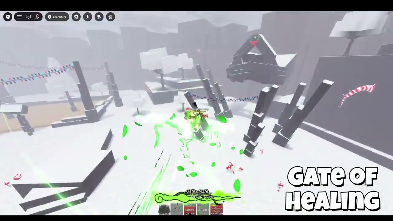Rock Lee Combos (Chakra Battlegrounds)