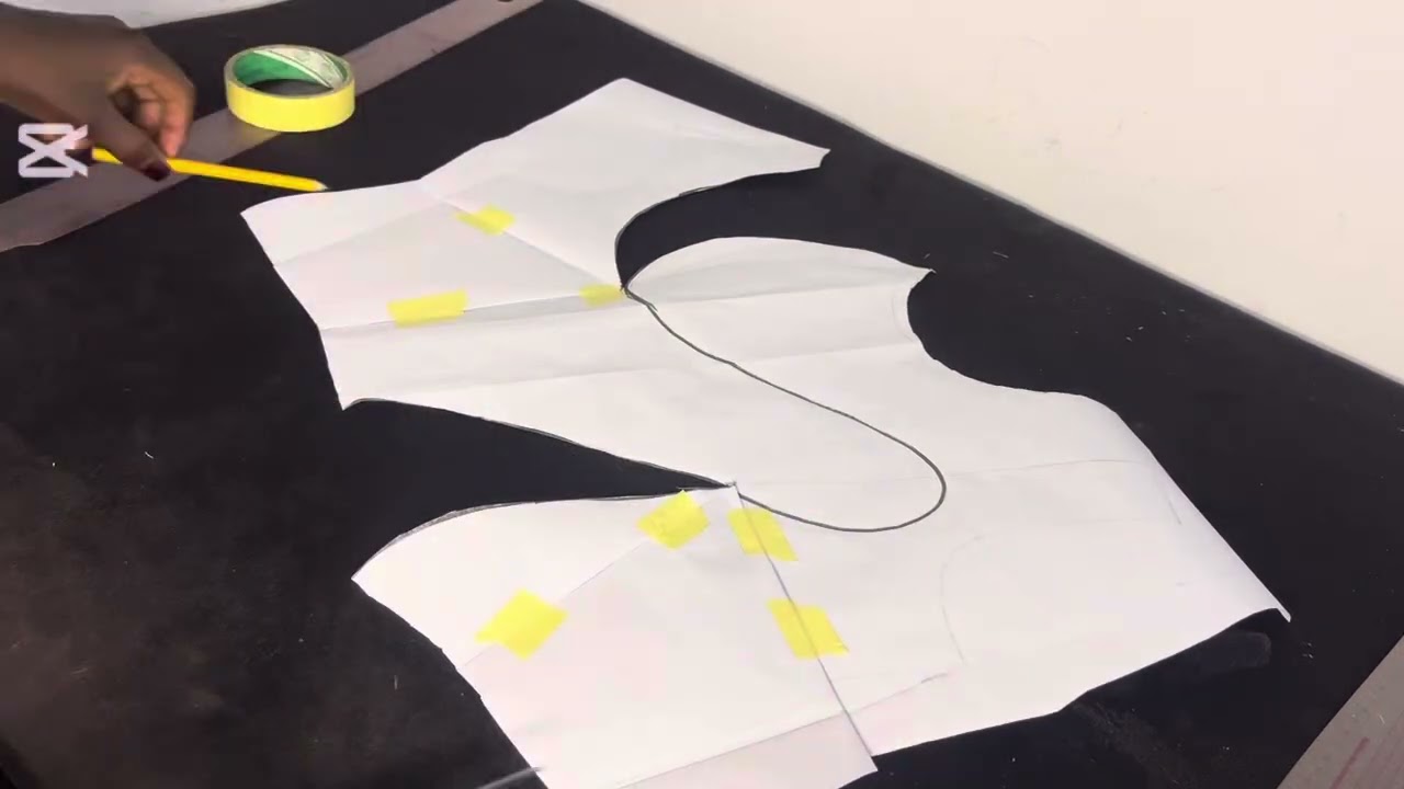 How Dart Manipulation Works in Pattern Drafting (Step-by-Step Process)