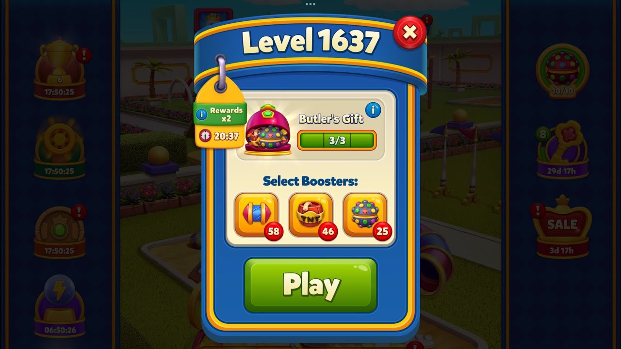 Royal Match - King Robert - Level 1637