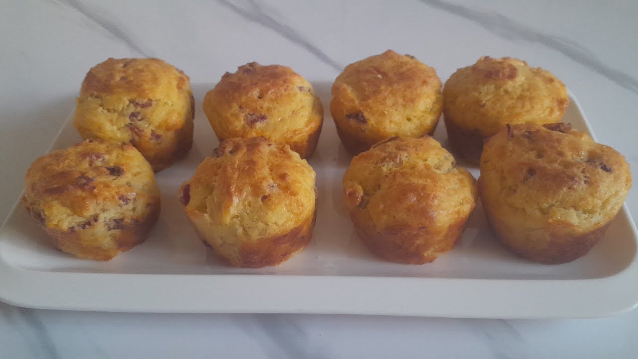 The BEST Bacon Cheese Onion Muffins