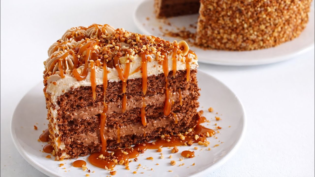 Layer Cake Chocolat Noisette ultra gourmand 🍫 | Recette facile