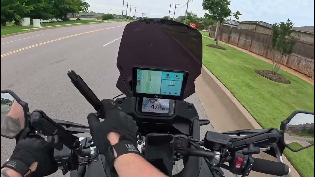 Honda Transalp veridian cruise unboxing and review