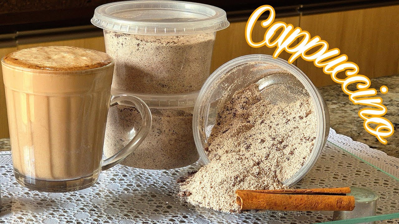 NÃO PAGUE CARO NO MERCADO faça você mesmo o seu CAPPUCCINO CASEIRO
