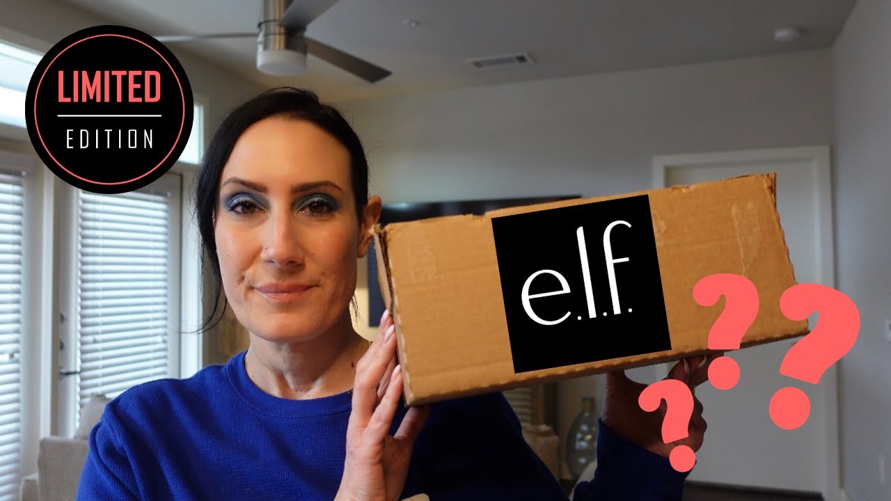 E.L.F COSMETICS MYSTERY BOX UNBOXING || WORTH SPENDING $28? || MARCH 2022