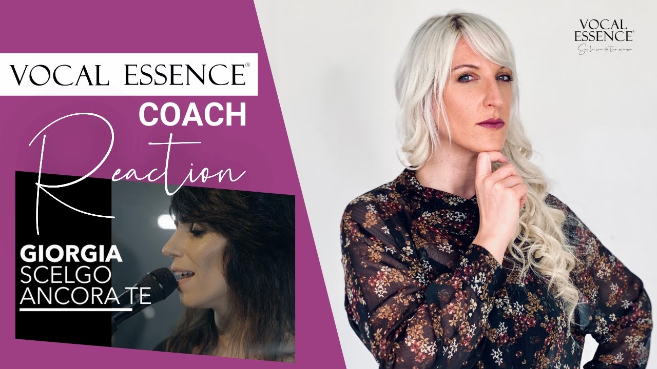 Giorgia - Scelgo Ancora Te (Live)  | Vocal Essence® Coach Reaction