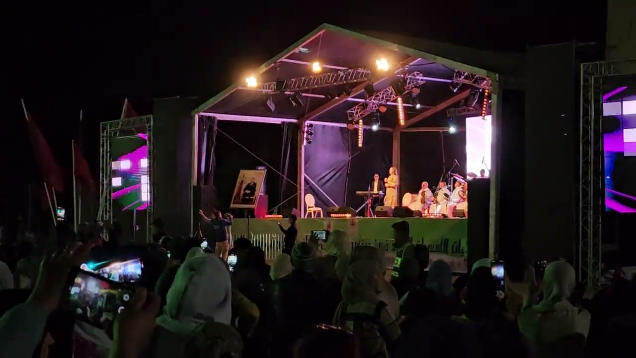 سهرة امازيغية من مهرجان ميدلت جديد 2024