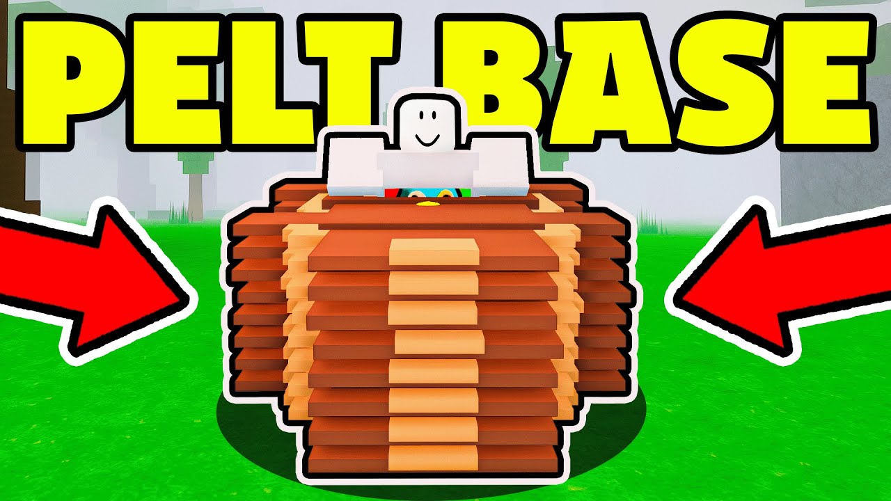  I Built a PELT ONLY BASE in 99 Nights in the Forest...(NOT FUN)