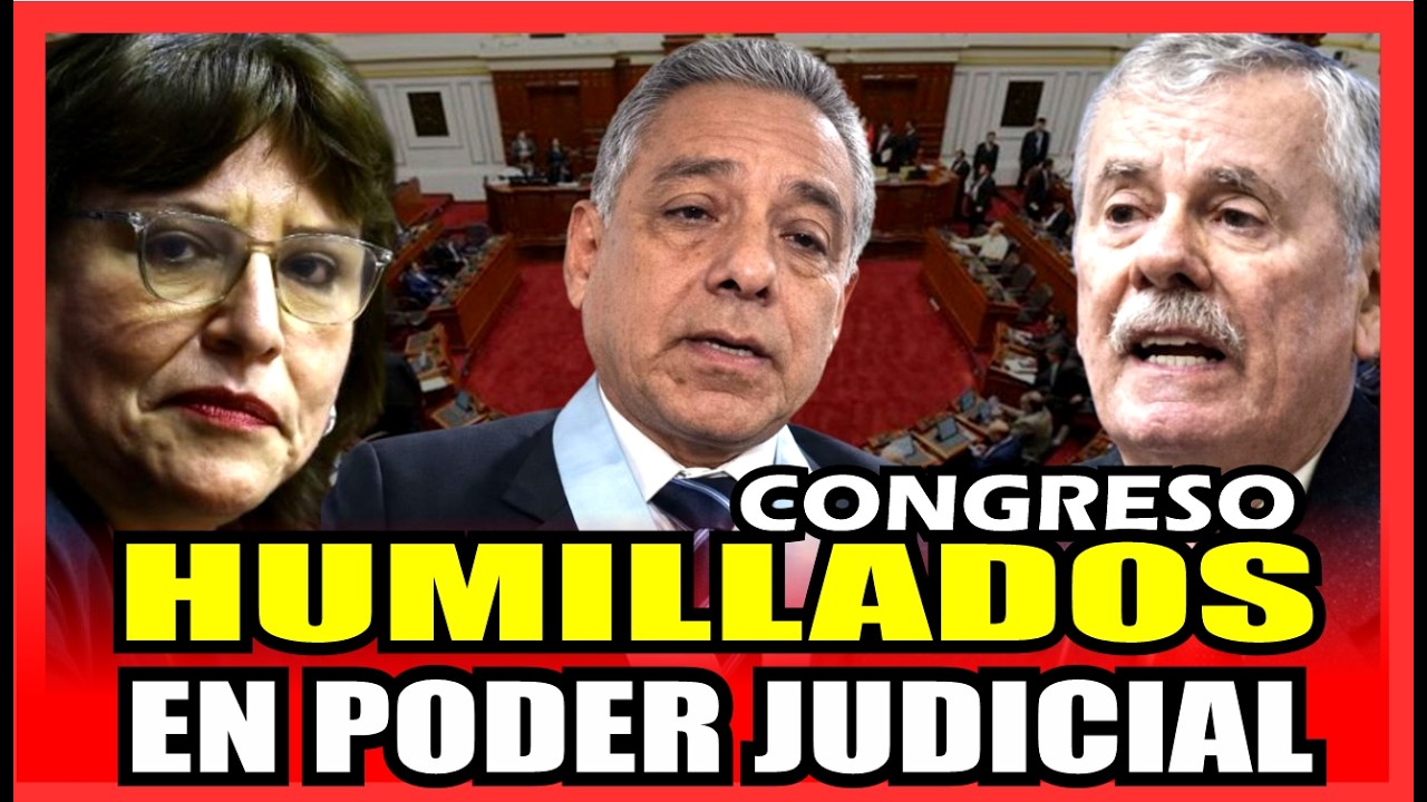PAPELÓN! DELIA ESPINOZA HUMILLA AL CONGRESO EN PODER JUDICIAL Y  BUSCA ANULAR INHABILITACIÓN