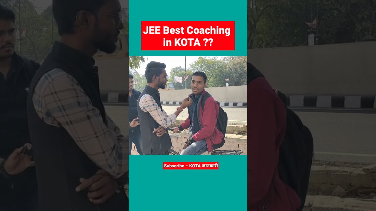 JEE Best Coaching in KOTA ? #kota #coaching #jee #IIT #neet #shorts #viral #resonance