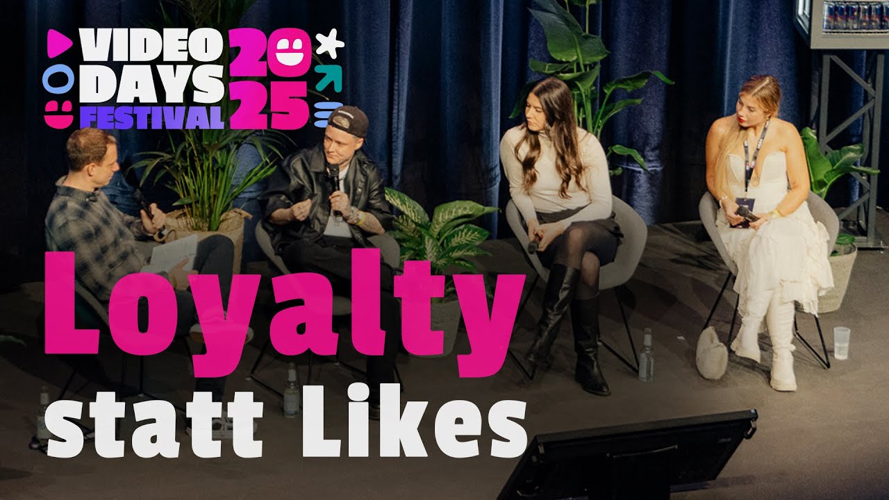 Loyalty statt Likes: Podcaster sind die besseren Creator:innen | VideoDays Festival 2025
