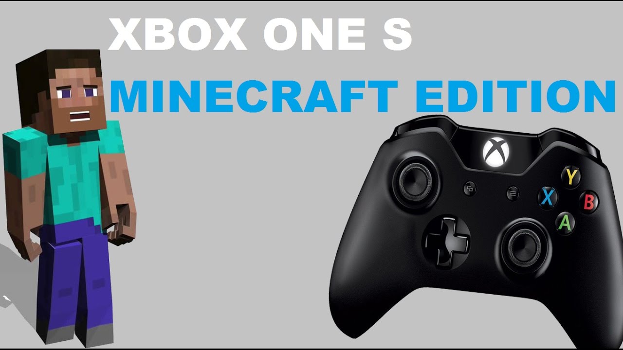 Xbox One S Minecraft Edition - обзор новой консоли