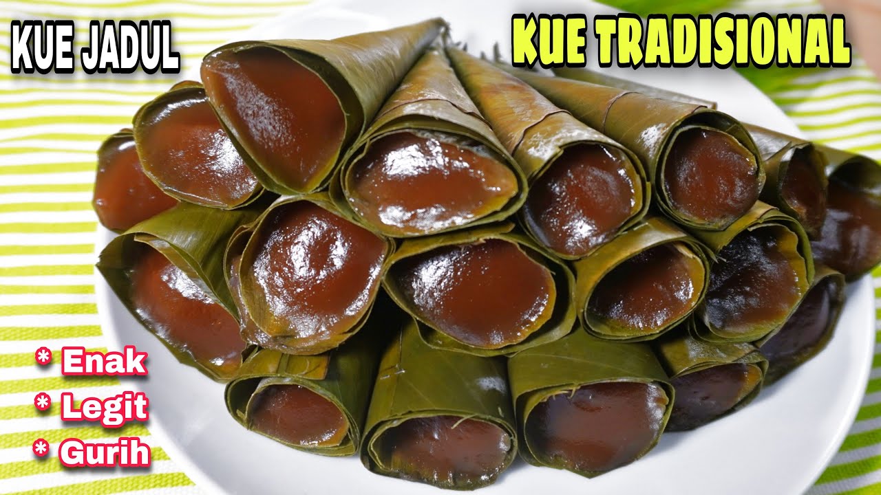 OLAHAN TEPUNG BERAS SANTAN dan GULA MERAH|| KUE CLOROT GULA MERAH