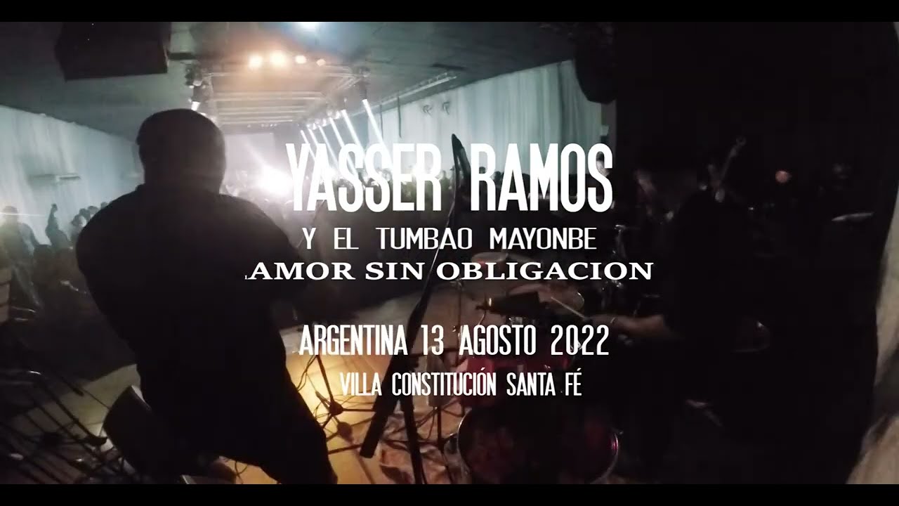 Amor sin obligación | Yasser Ramos en Argentina [ Jansel Torres dirección musical - Timbal y Drums]