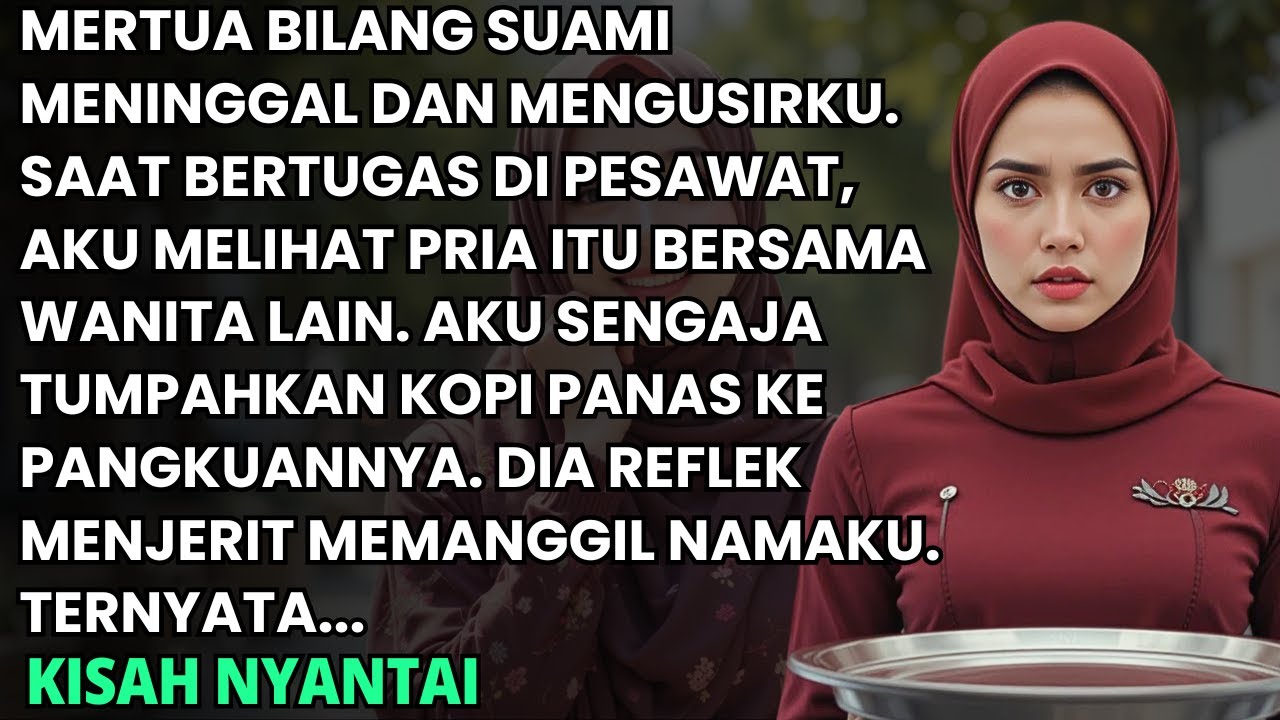 JADI PRAMUGARI, AKU SYOK LIHAT SUAMI YANG MATI 5 TAHUN LALU DUDUK DI KURSI VIP