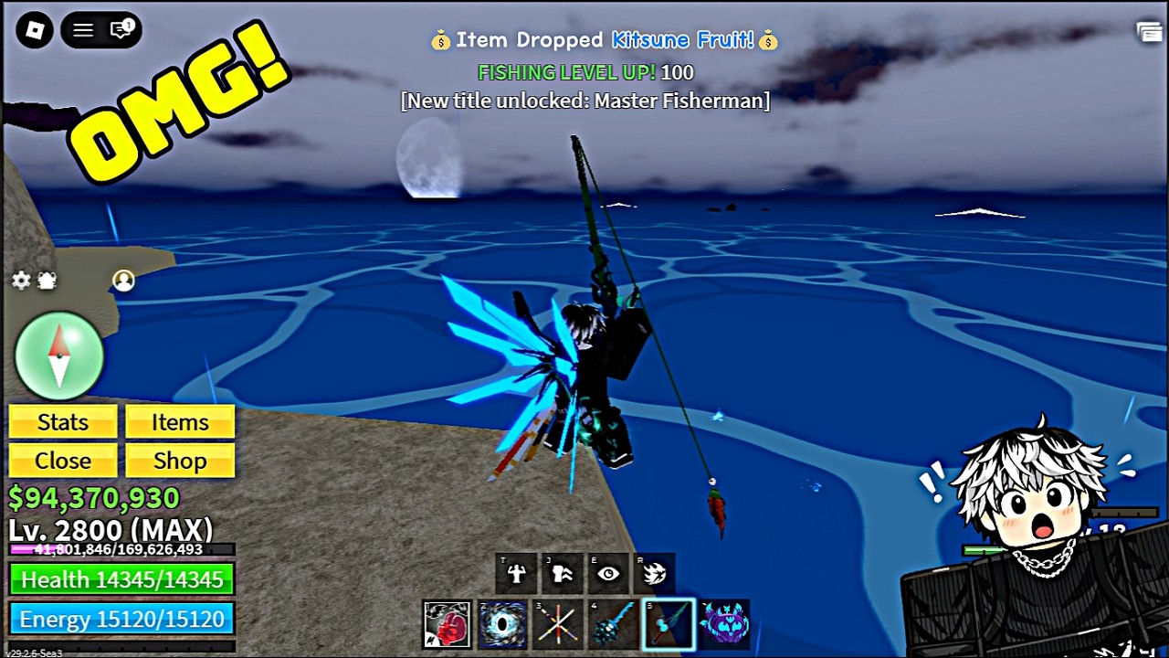 Finally....I Got Master Fisherman + Treasure Rod Blox Fruit!