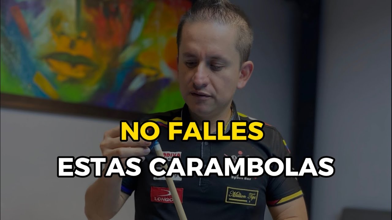 NO FALLES MÁS ESTAS CARAMBOLAS 👨‍🏫
