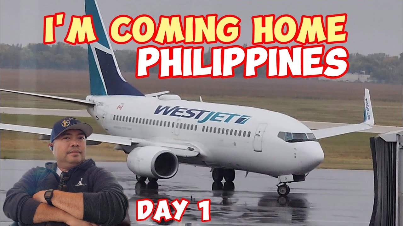 I'M COMING HOME | CANADA TO PHILIPPINES | DAY 1