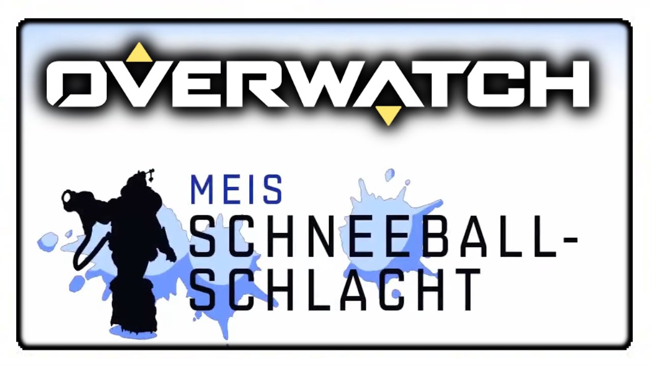 WINTER WUNDERLAND 🔥 MEIS SCHNEEBALLSCHLACHT &bull; OVERWATCH (#02) | Notizblatt