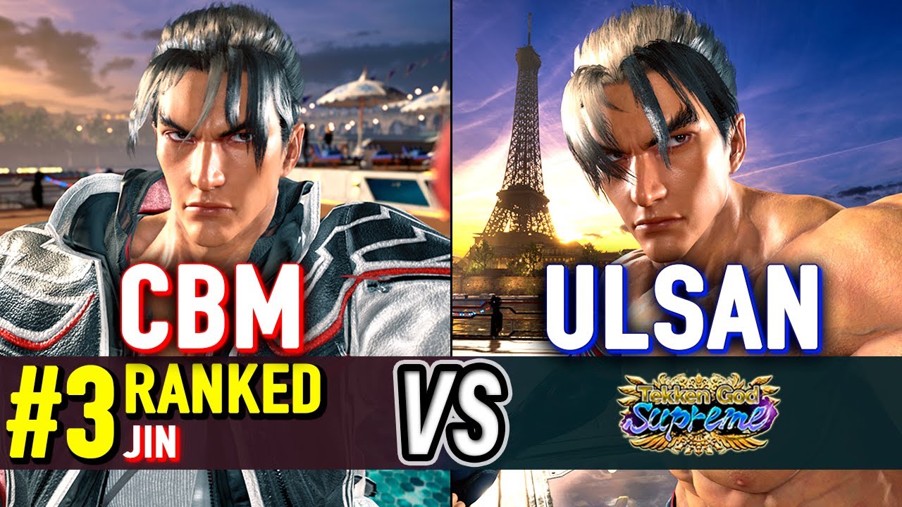 T8 🔥 CBM (#3 Ranked Jin) vs Ulsan (Jin) 🔥 Tekken 8 High Level Gameplay