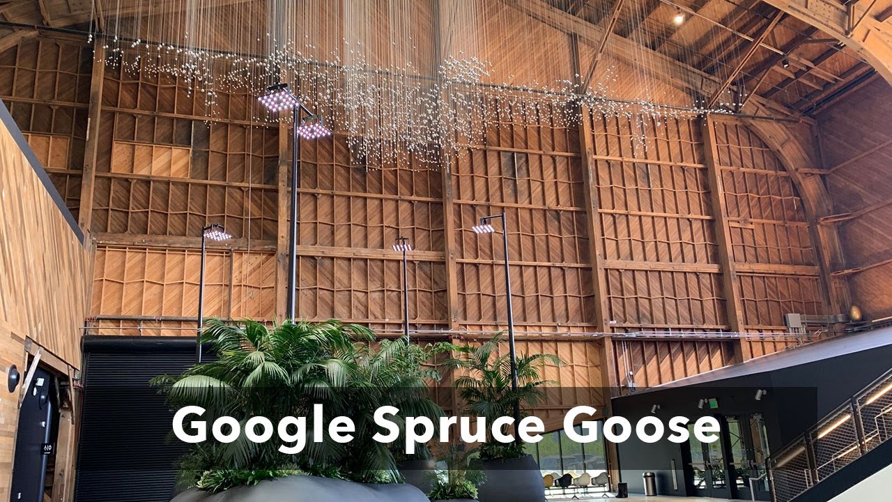Historic LA airplane hangar into Google Spruce Goose office