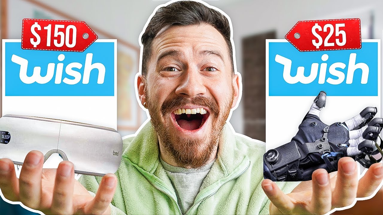 Я купил Wish Mystery Tech на сумму 1042 доллара!!