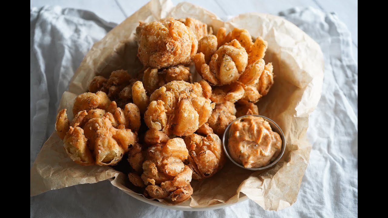 Blooming Onions - Små Friterede Løg