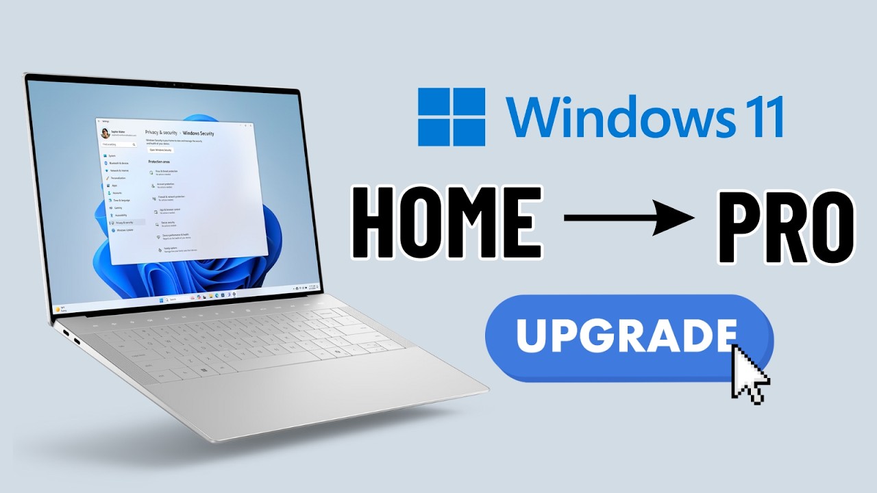Как обновить Windows 11 Home до Pro с помощью ключа продукта