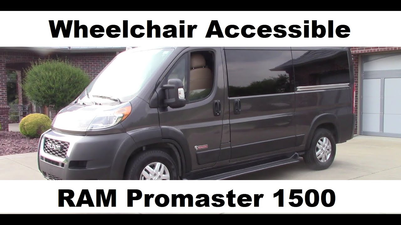 RAM Promaster Wheelchair Accessible Van