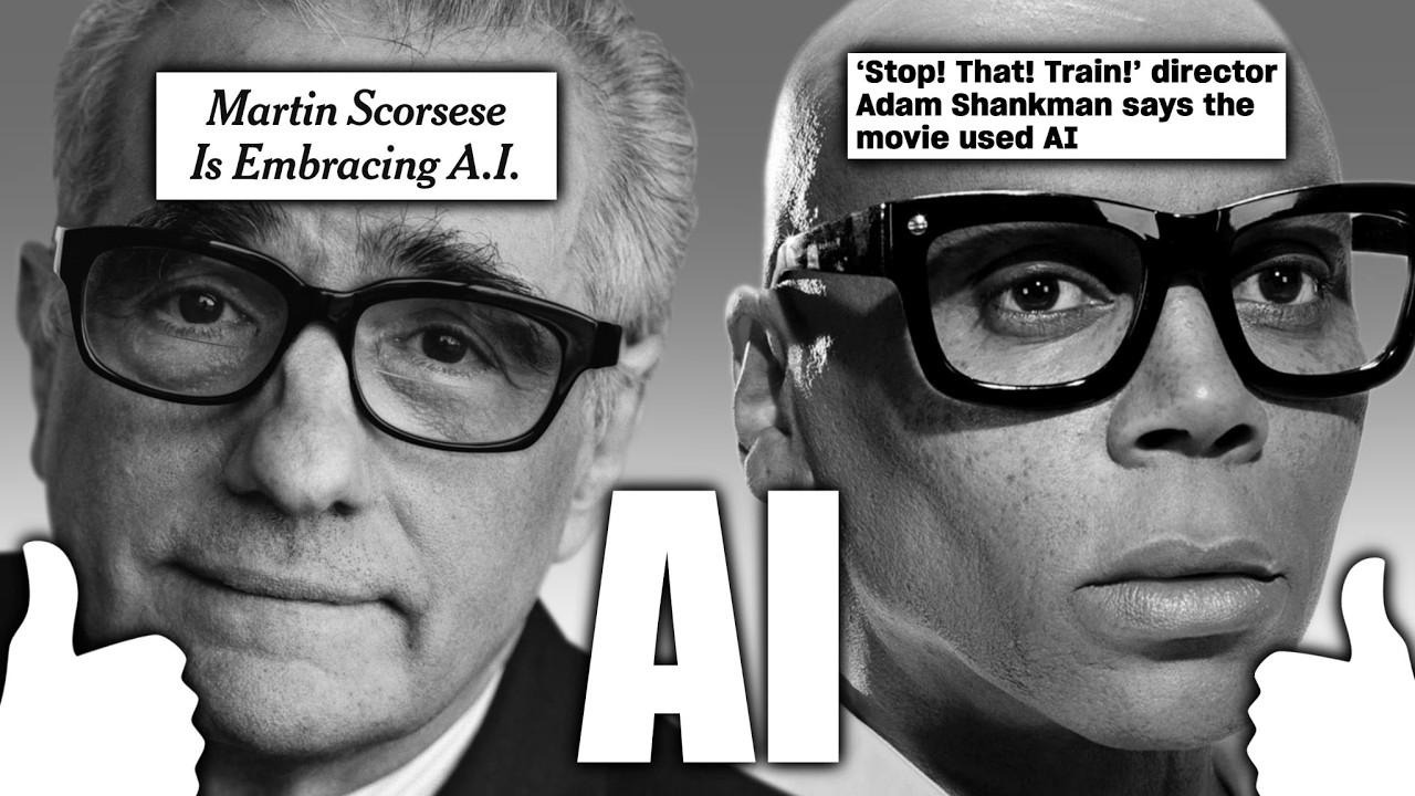 AI is being snuck into movies, and Martin Scorsese & 'Stop! That! Train!' are helping