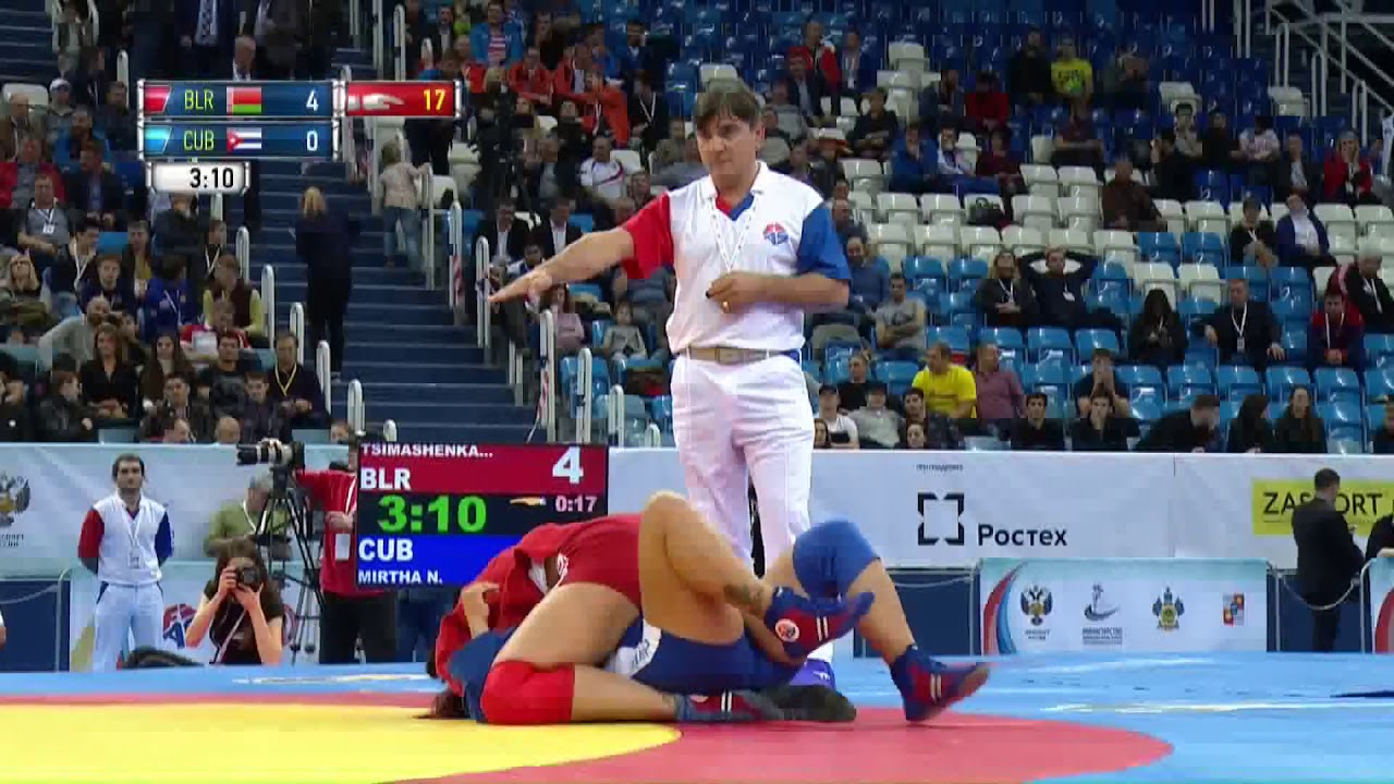 Sambo TSIMASHENKA (BLR) - MIRTHA (CUB) World Champioships 2017