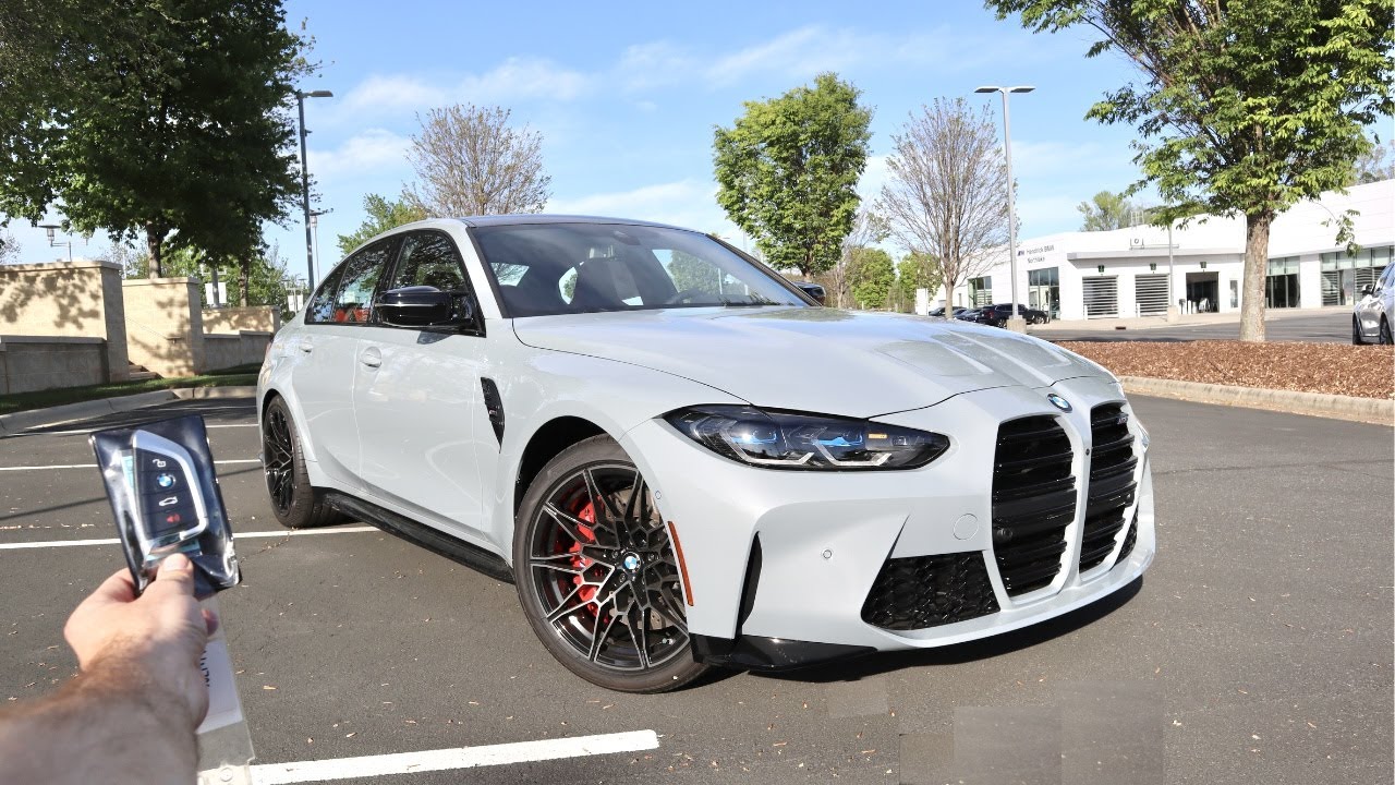 2022 BMW M3 6 Speed: Start Up, Exhaust, Test Drive, POV and Review