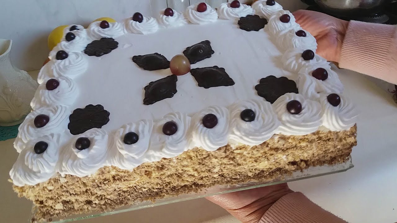 حلوة لاكريم لجميع المناسبات إقتصادية وسهلة فتحضير ومذاق ياسلام
