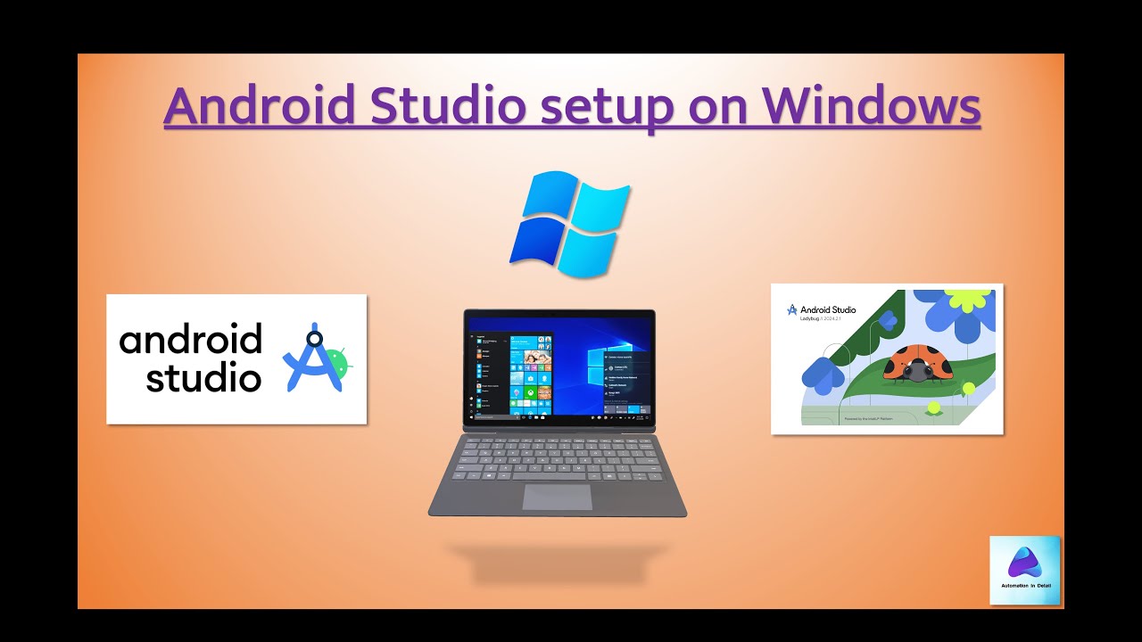 10 | Android studio installation & setup on Windows | 10, 11 | Ladybug | Enabling Virtualization |