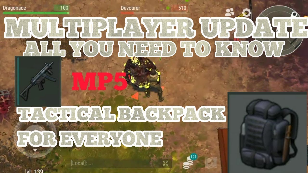 TACTICAL BACKPACK FOR ALL Multiplayer update 1.11.7  how to kill the new boss