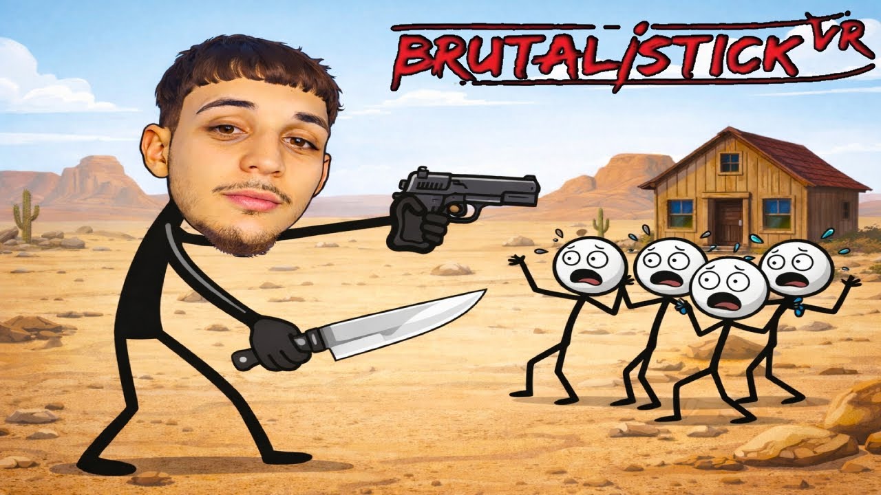 LE HACEMOS DE TODO A LOS STICMAN EN ESTE JUEGO LITERAL