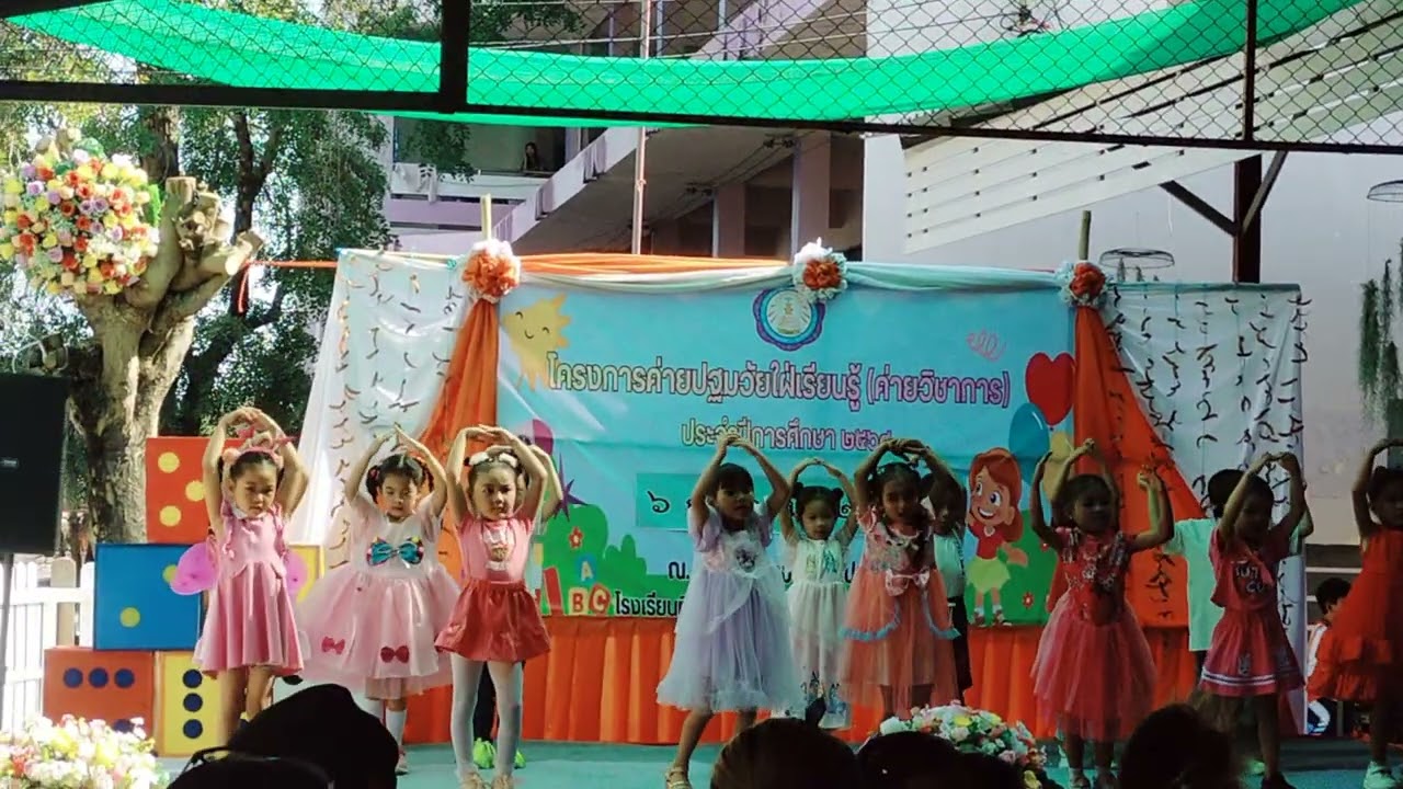 น้องไอรินเต้นงานโรงเรียน#พี่ไอริน #น้องไออุ่น 