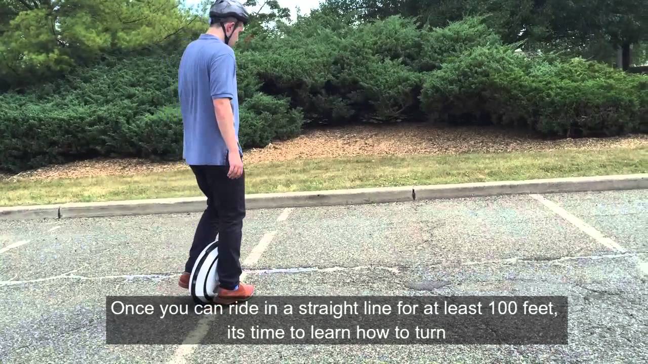 Learning How To Ride The Ninebot One Electric Unicycle