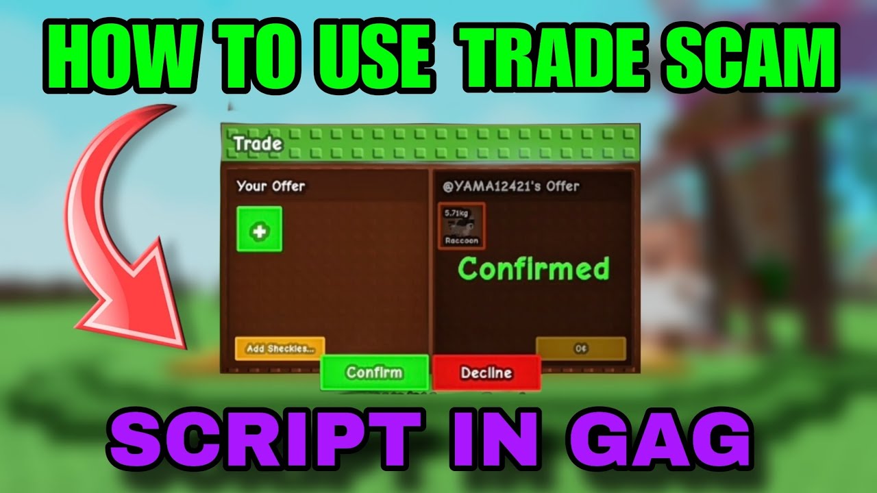 [🧊] КАК ИСПОЛЬЗОВАТЬ ТОРГОВЫЙ СКАМ 🌟 СКРИПТ В GROW A GARDEN 🌊 | ROBLOX FORCE ACCEPT (НЕ ПРОПАТЧЕН...